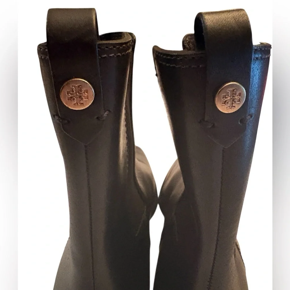 New!  Tory Burch Chelsea Leather Boots Size 9 M